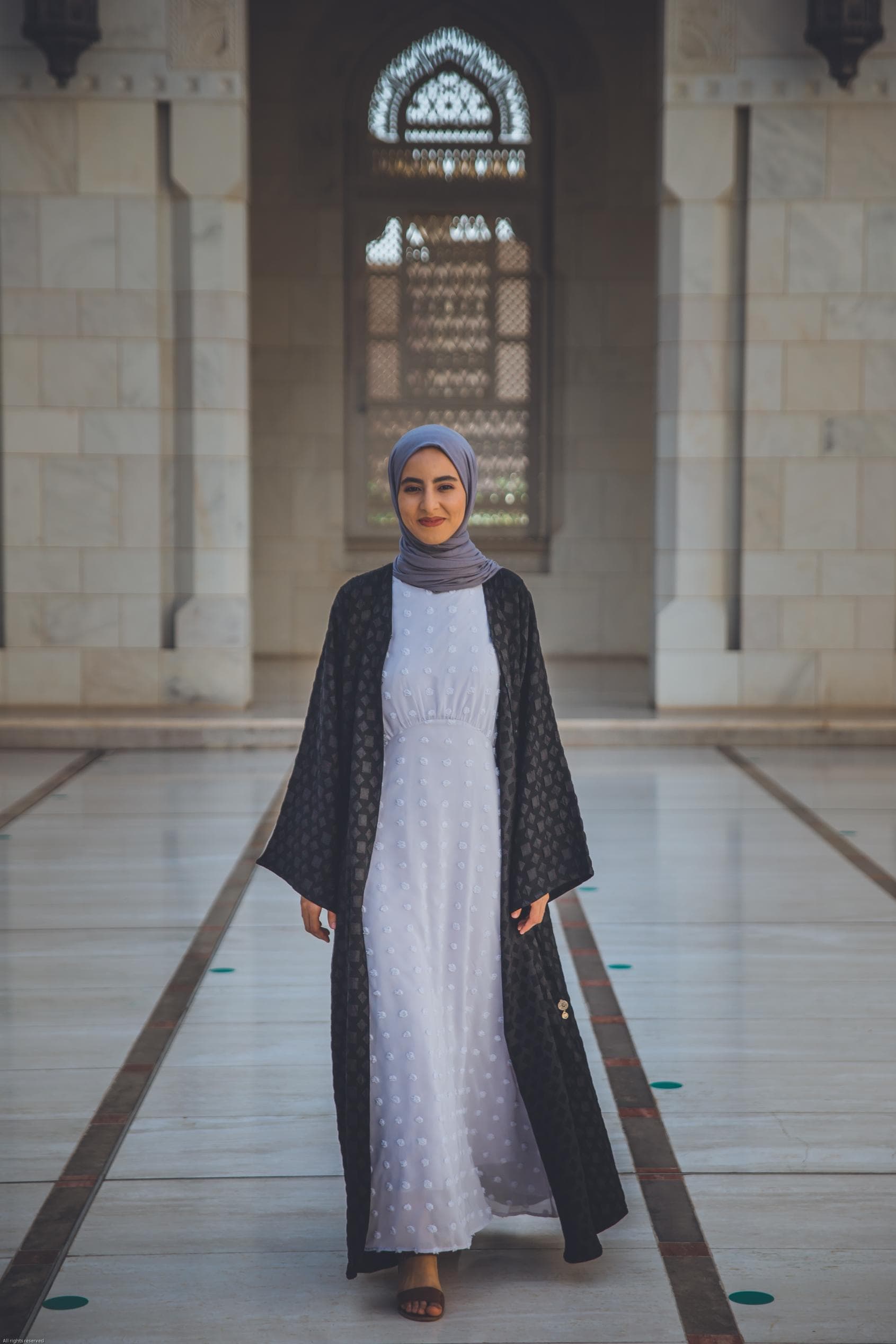 Portrait session at Sultan Qaboos Grand Mosque