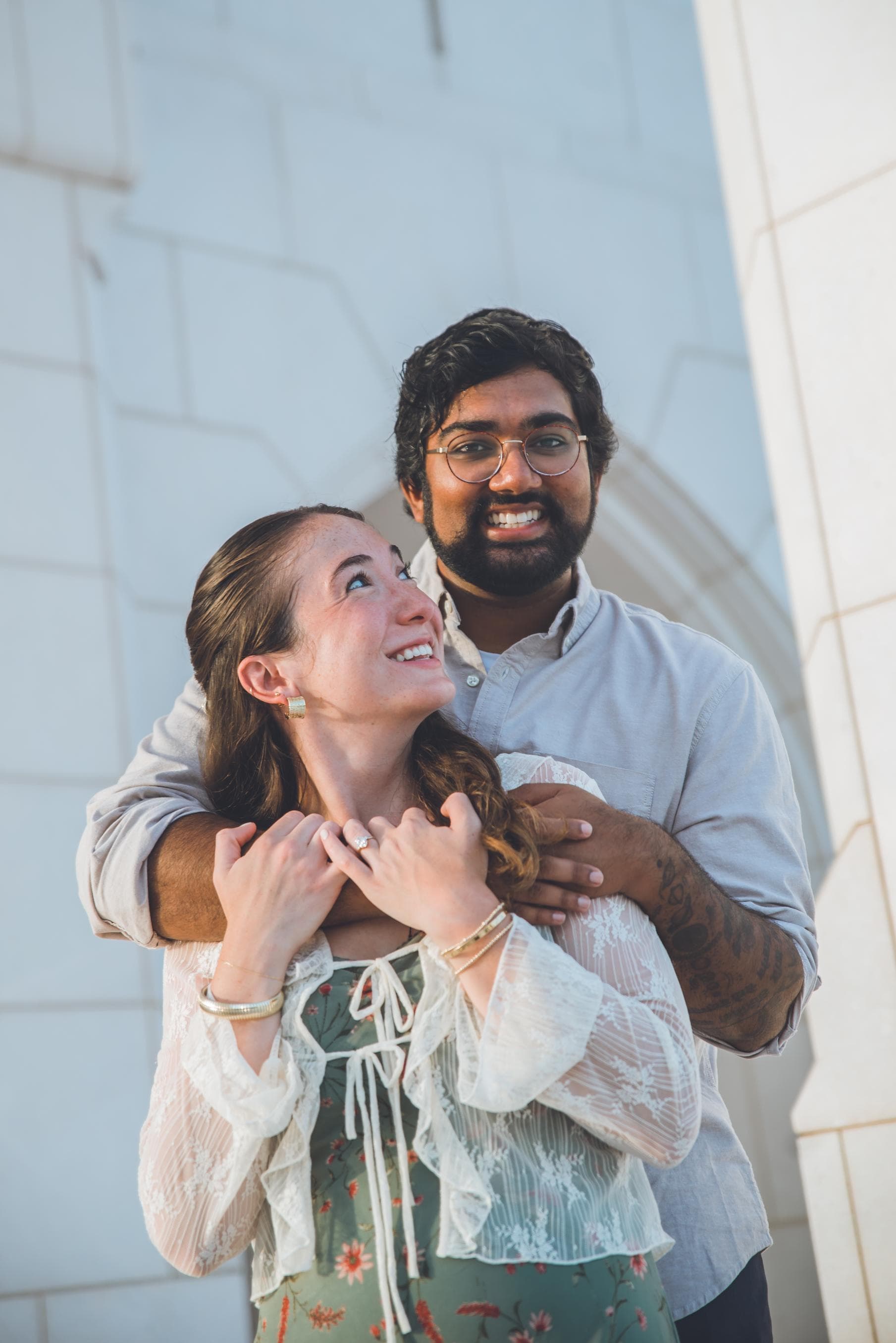 Couple portrait session at Royal Opera House Muscat