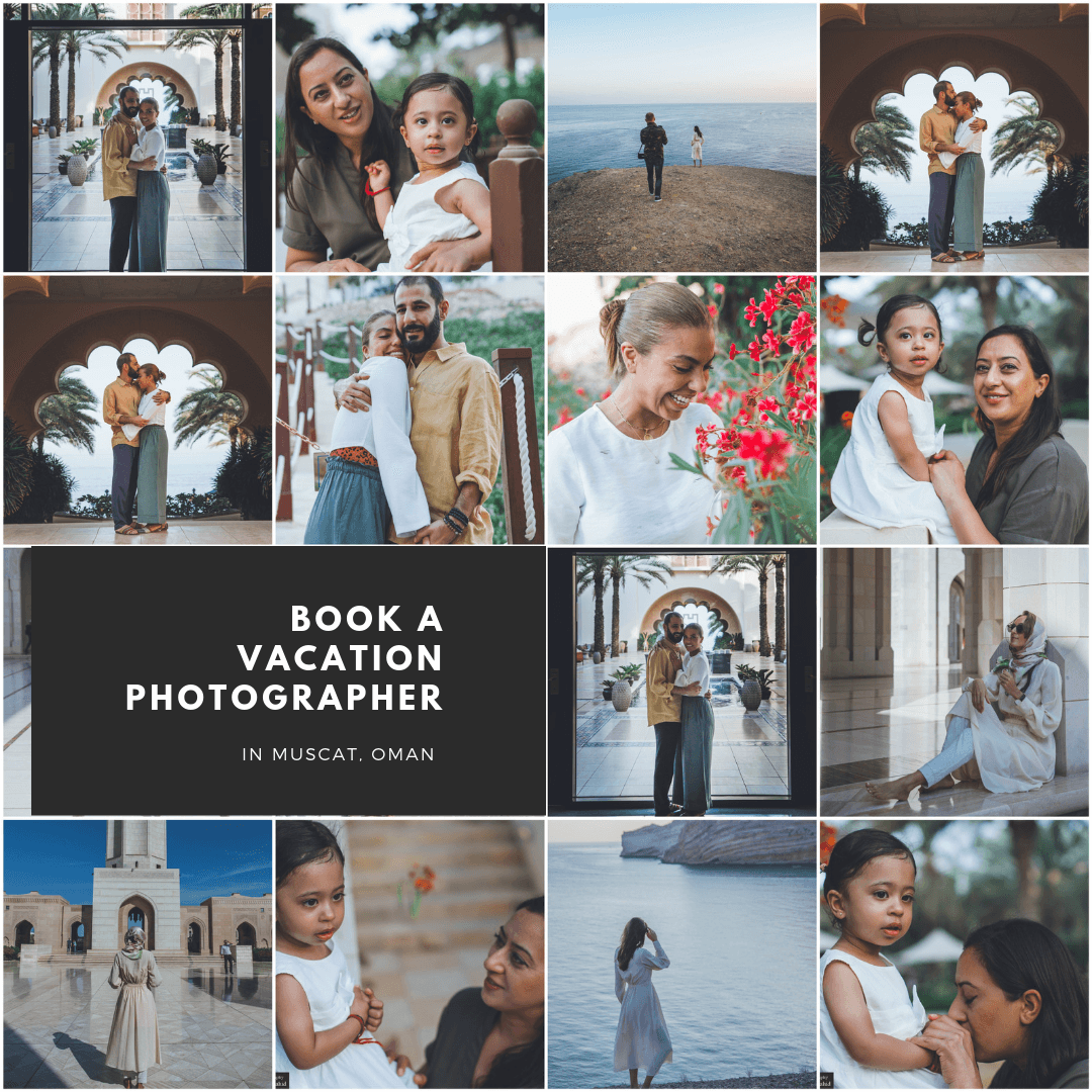 Vacation photography sessions across Muscat, Oman