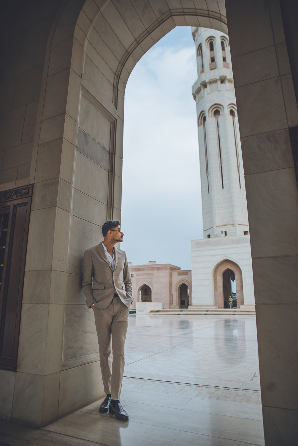 Portrait session at mosque